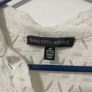 Classy and fun white Summer Dress Saks Fifth Avenue